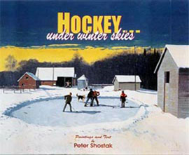 Hockey... under winter skies