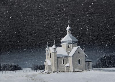 Who painted this church?
